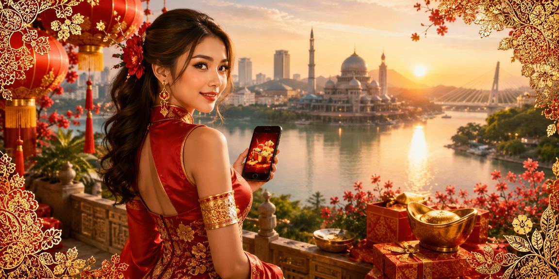 Pemain mendaftar dan menuntut bonus di Putrajaya Malaysia